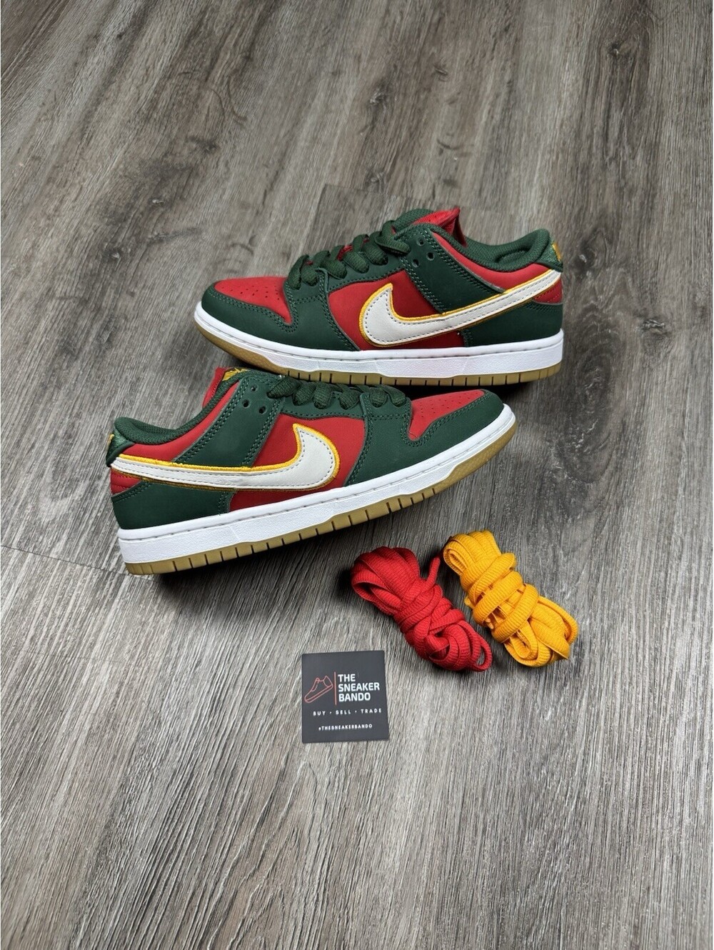 Size 4M/5.5W - Nike Dunk Premium SB Low Seattle Supersonics